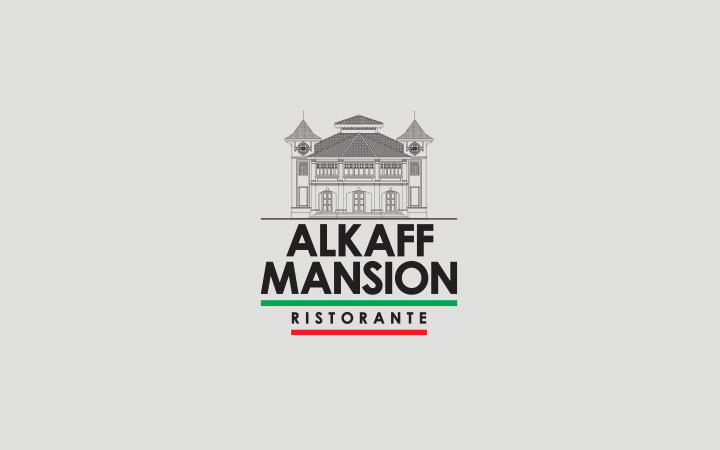 The Alkaff Mansion Ristorante logo takes measures to place the architecture and title of one of Singapore’s historical sites as its central focus. With the green and red bold lines, the logo identifies itself as an Italian restaurant situated within an impressive historical structure.