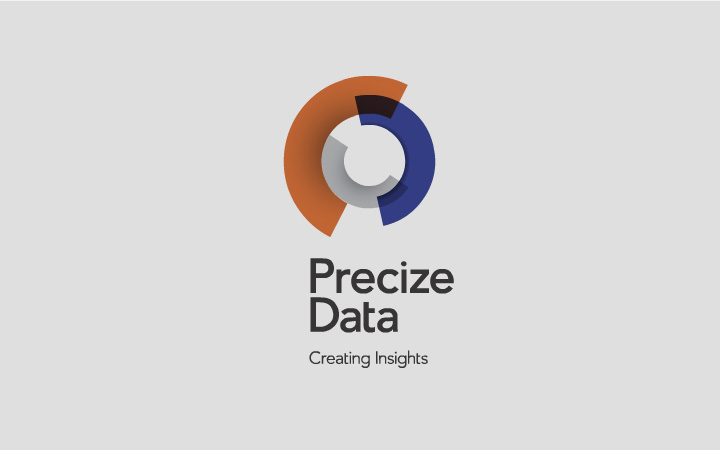 Precize Data manages data and helps companies navigate their information more efficiently. The new logo is a dynamic expression of data’s constant movement and customised solutions.